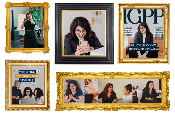 Montagem de quadros com fotos Planning